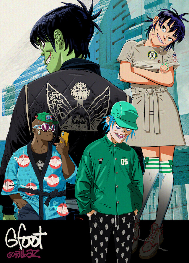 Gorillaz launch “G Foot”, the band’s first clothing collection Clash
